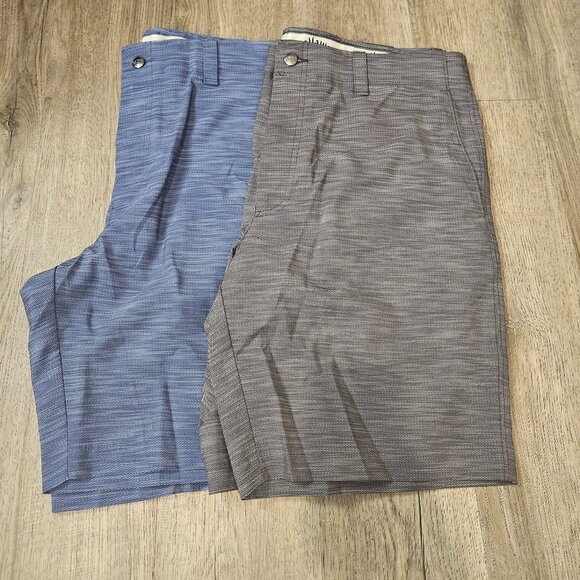 NWT Callaway Men's Performance Golf Shorts Lot of 2 Size 36 Gray Blue - Picture 1 of 8